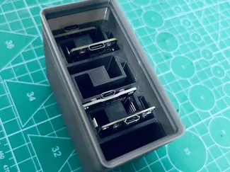 Gridfinity ESP32 ESP8266 收纳盒