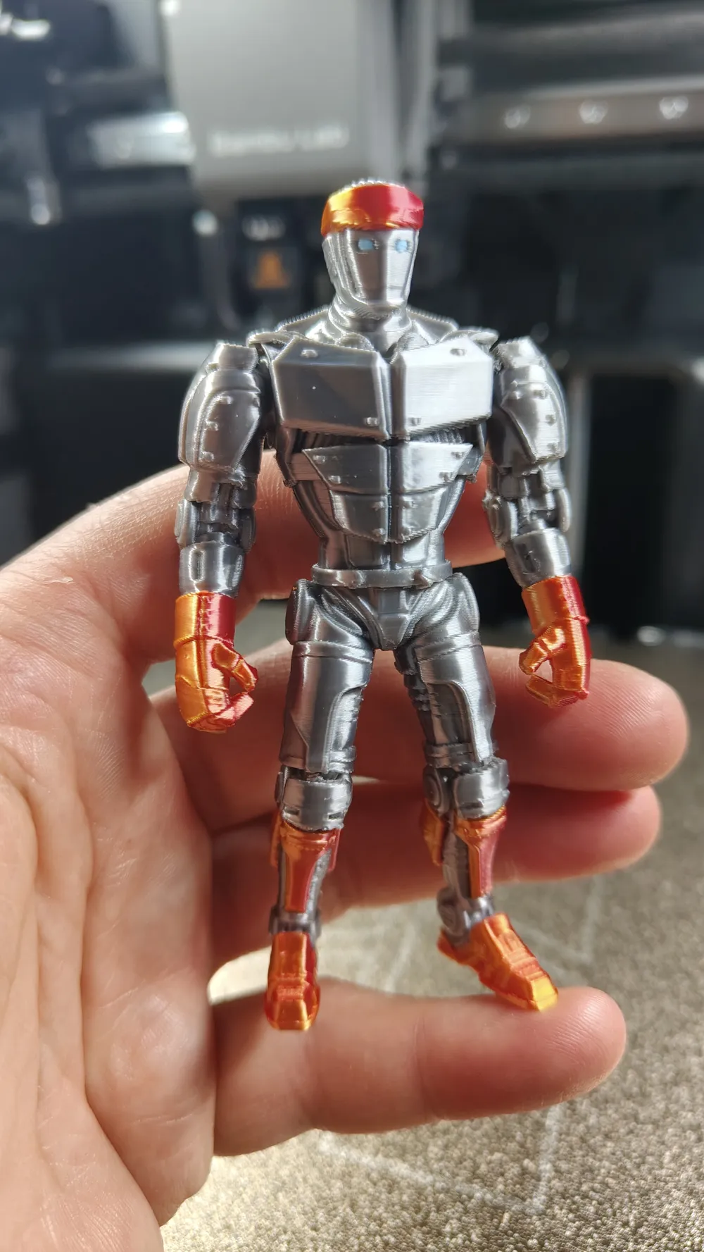 Atom - Boxing Robot Figurine (Real Steel Inspired) - Free 3D Print ...