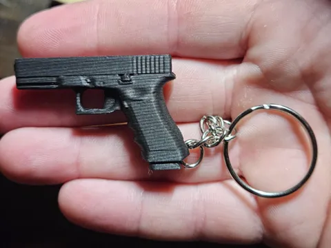 Gun Glock Keychain 2.0