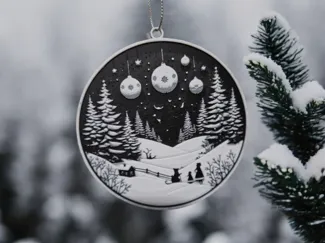 Winter Wonderland Christmas Ornament