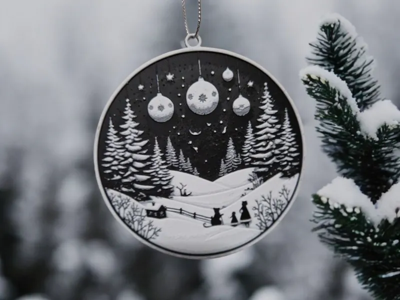Winter Wonderland Christmas Ornament