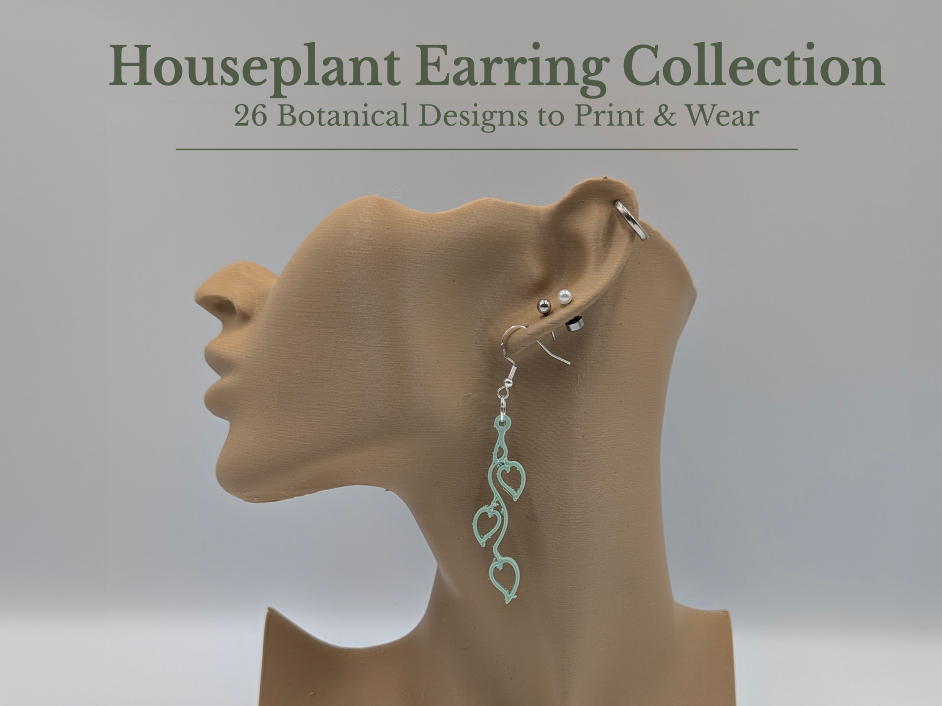 Houseplant Earring Collection