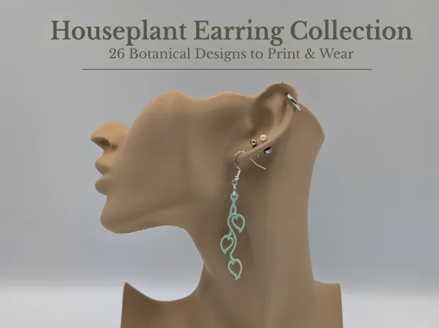 Houseplant Earring Collection
