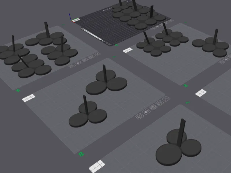 40k Base Squad Halterung