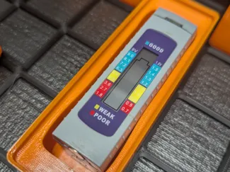 Gridfinity Battery Tester Cubby