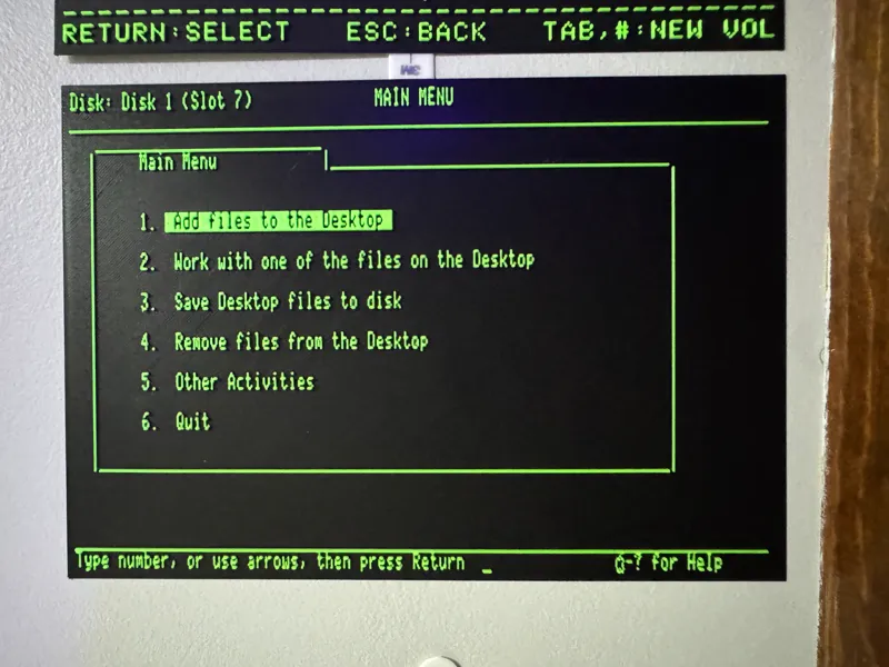 Appleworks 4.0 Screen Shot