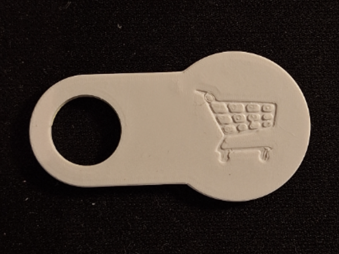 Minimalist Shopping Cart Chip (1€) - A1 Optimized