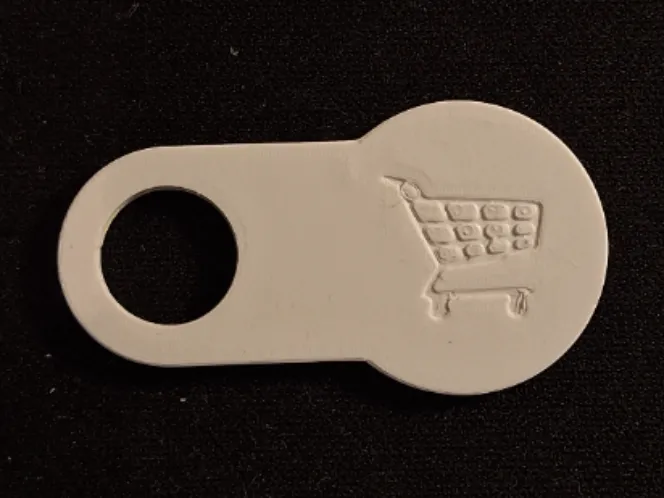 Minimalist Shopping Cart Chip (1€) - A1 Optimized