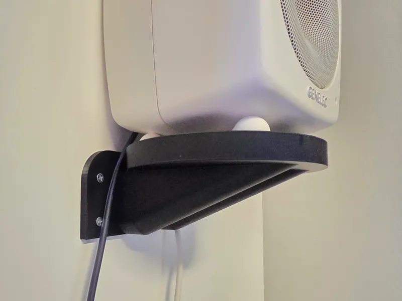 Universal wall speaker holder 