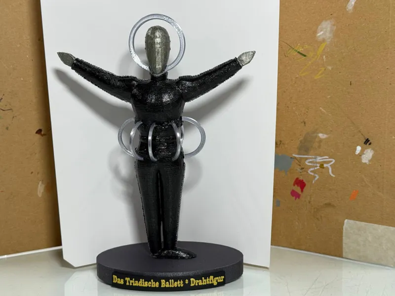 Das Triadische Ballett: Drahtfigur