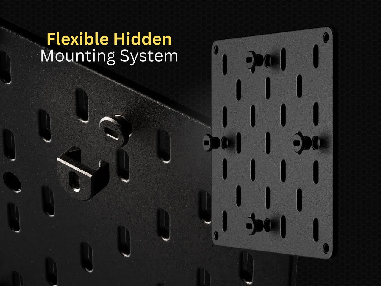 KAIZEN PEGBOARD Modular System - SKÅDIS compatible view 4