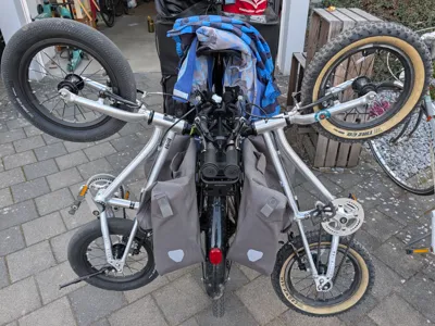 MIK dual kids bike mount (early rider 14 inch)