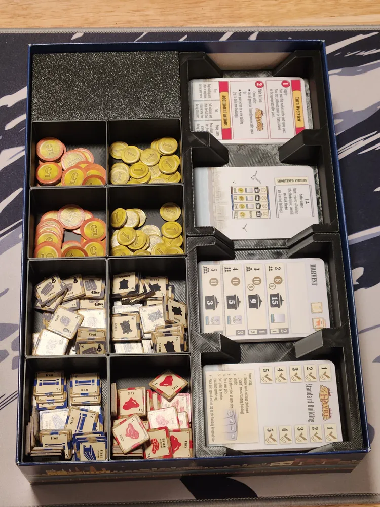 Le Havre board game insert by ShinakoX2 - MakerWorld