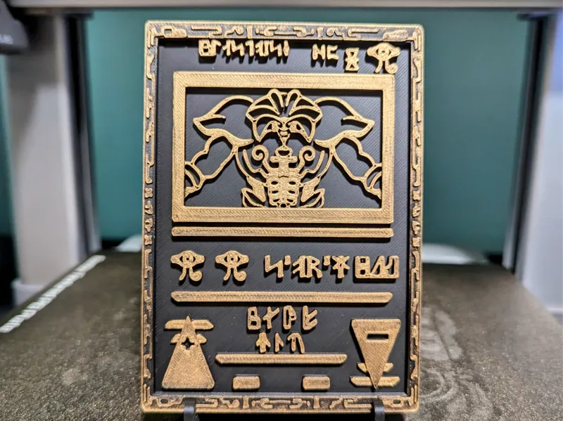 Ancient Exodia Tablet - Yugioh Display