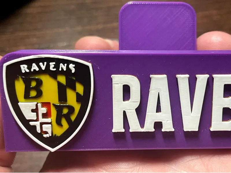 Baltimore Ravens Card Stand