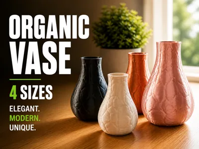 Organic Fold Vase
