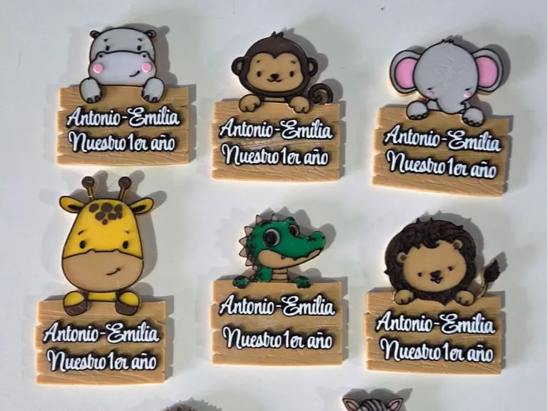 Imanes de Animales Wild Ones Salvajes, Animalitos