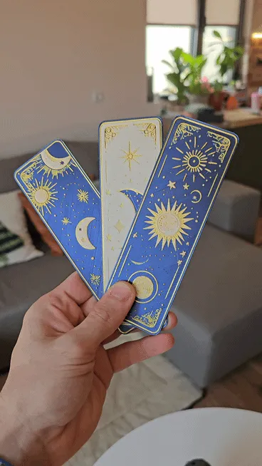 "Celestial Dreams" - Bookmarks set view 4