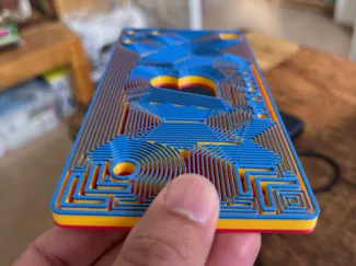 Build Board "Biscuit" - Infill Shading Demo
