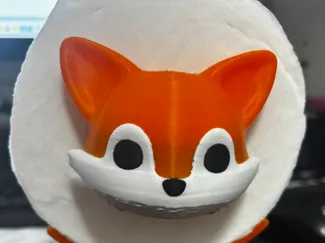 Fox toilet paper holder