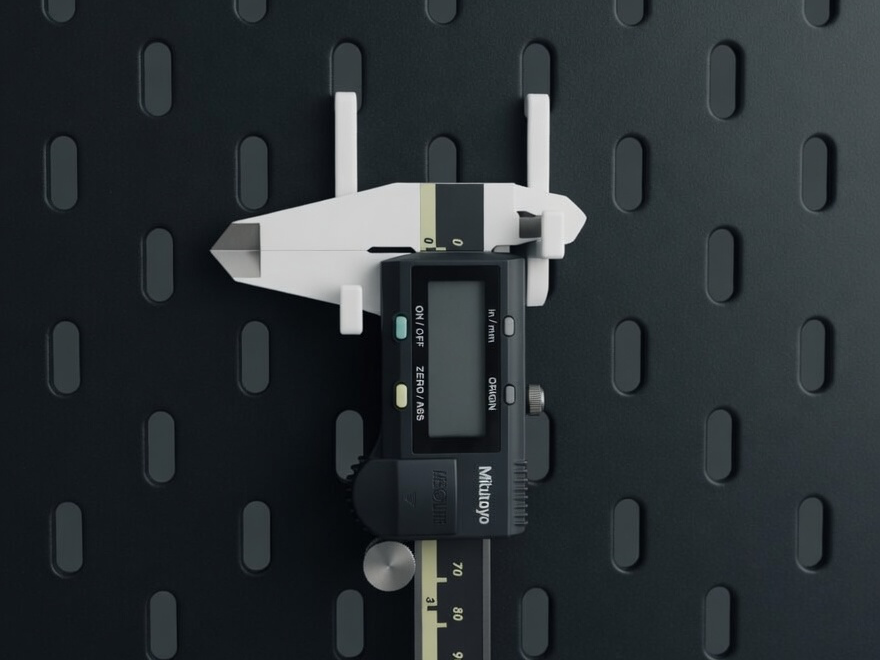 Digital Caliper mount for SKÅDIS