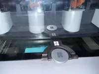 0.2mm layer, 3 walls, 15% infill. Modelo a dos colores