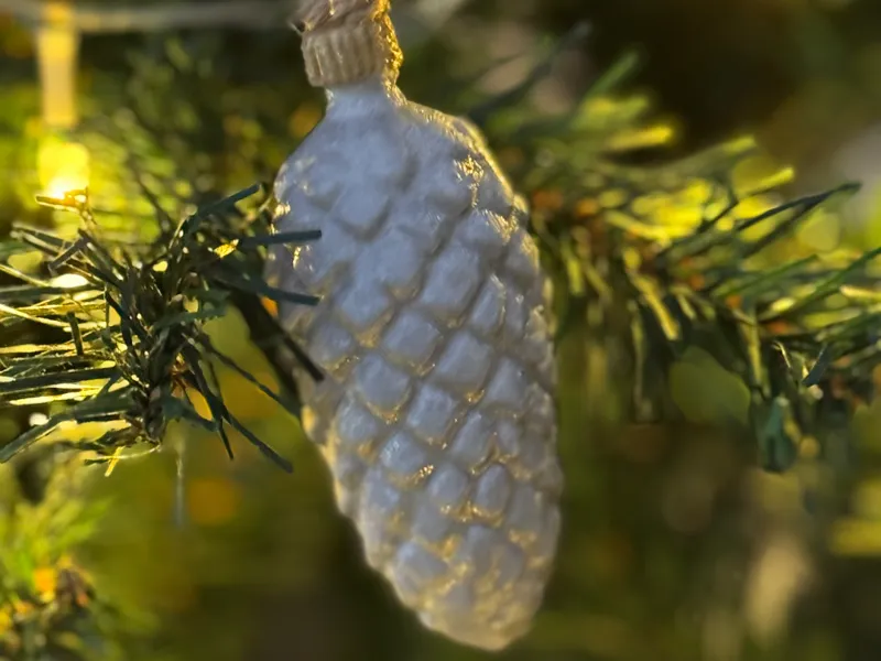 USSR Christmas tree decoration - Cone