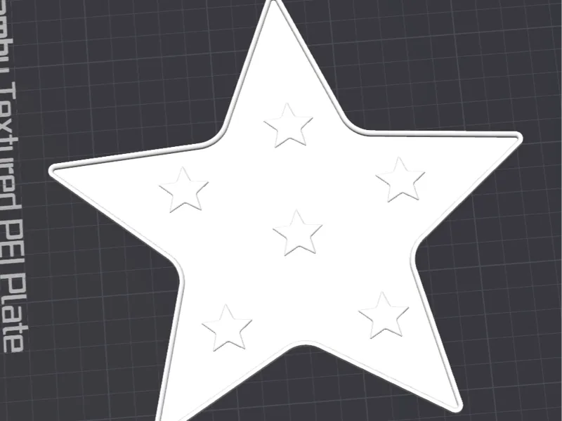 Sternelampe mit Halter für Kleine Lichterkette