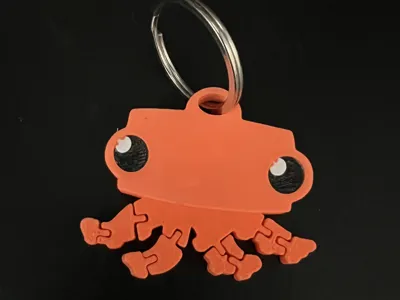 Inq the Octopus Keychain (Curiosity Box by Vsauce)