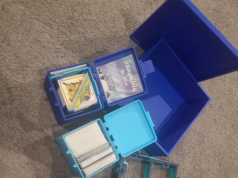 Tranquility (board games) storage and organizer