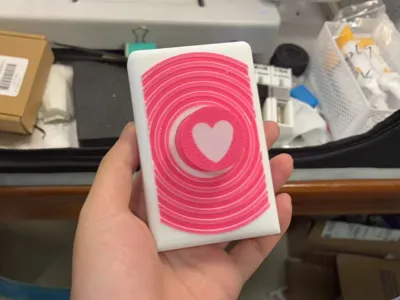 Heart fidget remote control