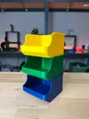 [100% size][Stackable organizer box]