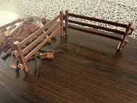Clôture de paddock pour figurines de chevaux — photo 3
