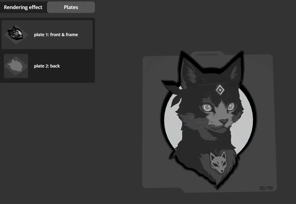 Ninja Cat Kitsune by Kitty Layer Lab MakerWorld: Download Free 3D Models
