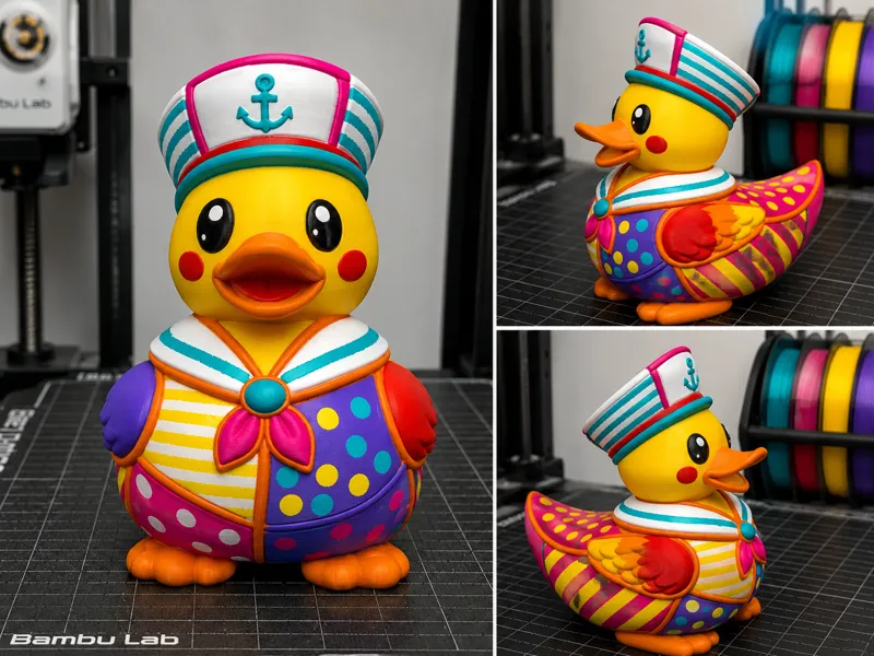 Carnival Captain Duck – Color Splash Edition