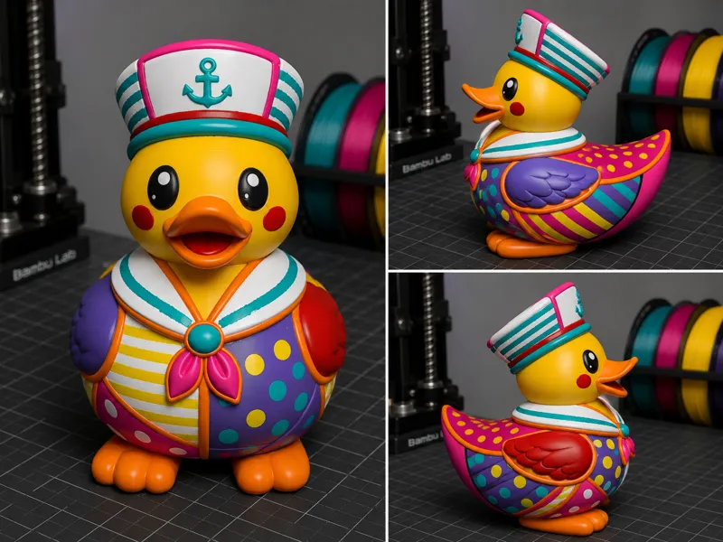 Carnival Captain Duck – Color Splash Edition