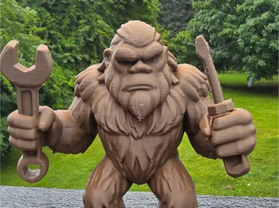 Sasquatch and his tools