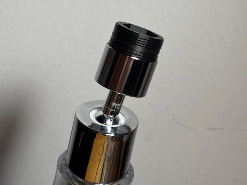 Double external threaded adapter