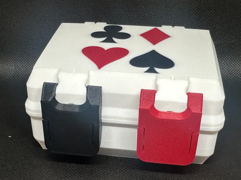 Dual Deck Playing Card SnapLock Case