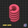 Chunky Loopers (4,5,6,7,8 mm)