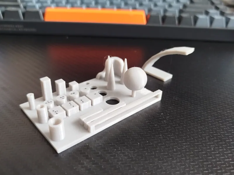 TEST/CALIBRATION PLATE FILAMENT KOBRA X AND OTHERS