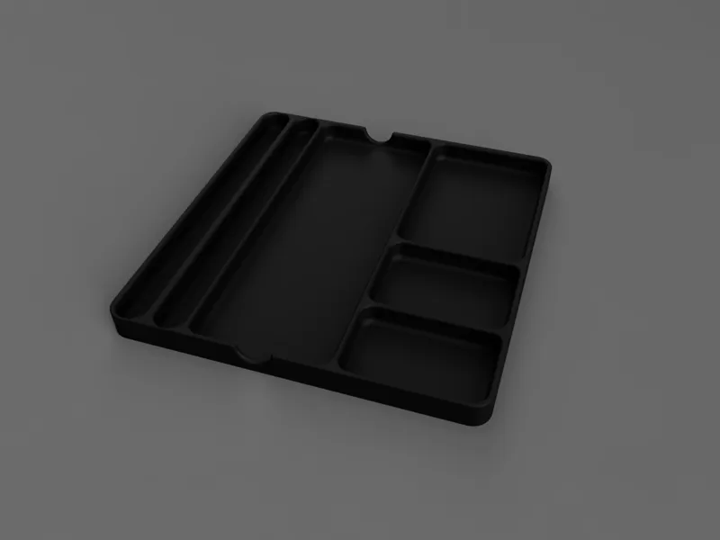 Small desk tray