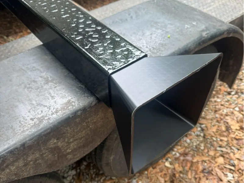 Funnel to Fill 4x4 .188 Wall Square Tube or Post