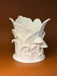 蘑菇仙境花篮收纳杯80X90X90mm