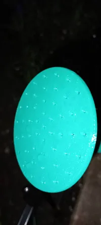 Small holes 0.2mm layer, 2 walls, 15% infill