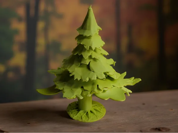 Sapin miniature pour diorama