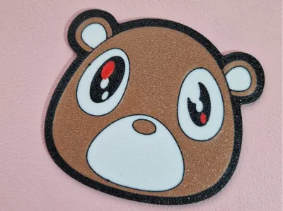 Cute Love Bear Coffee Coaster