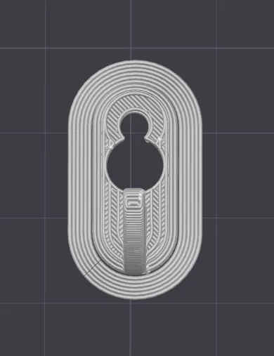 General purpose hook for suction cup (remix)
