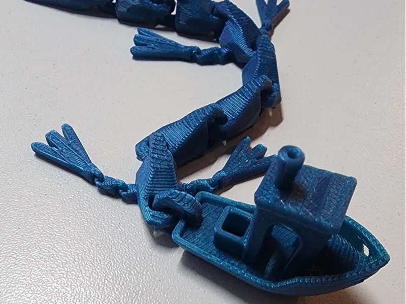 Articulated Benchy Water Dragon