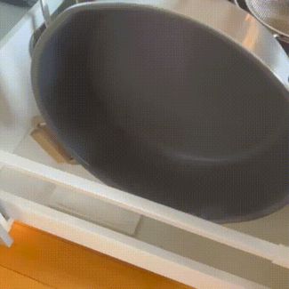 "greenKitchen" Zen-Pan pan holder from 3d Scan